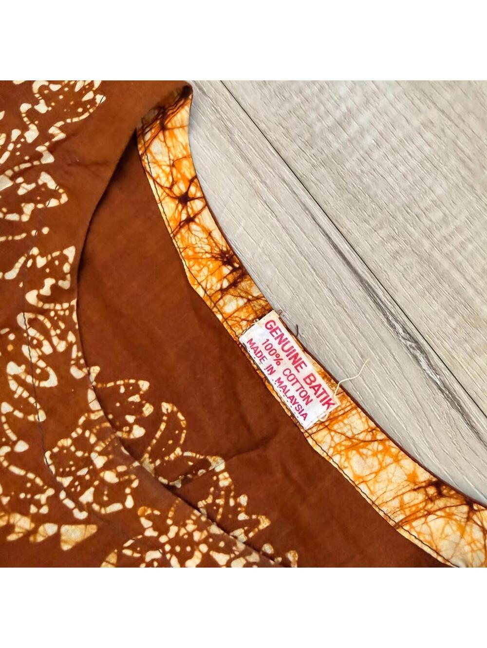 Genuine Batik African Kaftan 100% Cotton Women's o/s - Picture 3 of 3